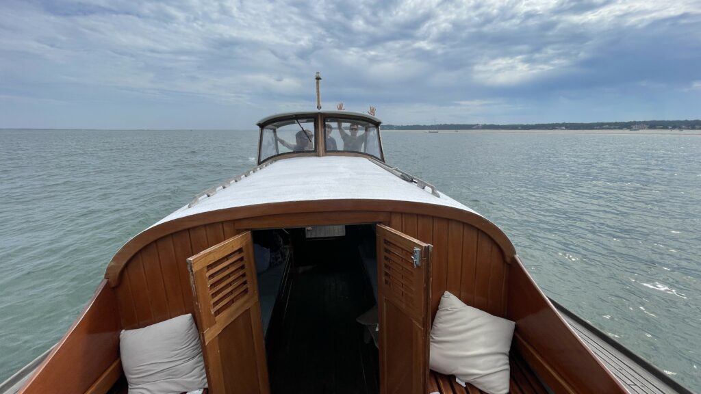 Le bassin d'Arcachon à bord d'une pinasse traditionnelle